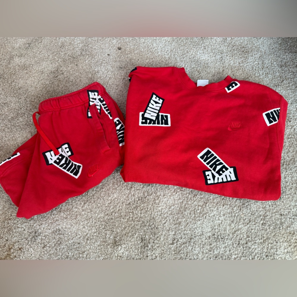 Nike Kids Bold Red Joggers